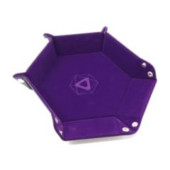 Die Hard Folding Hex Tray w/ Purple Velvet